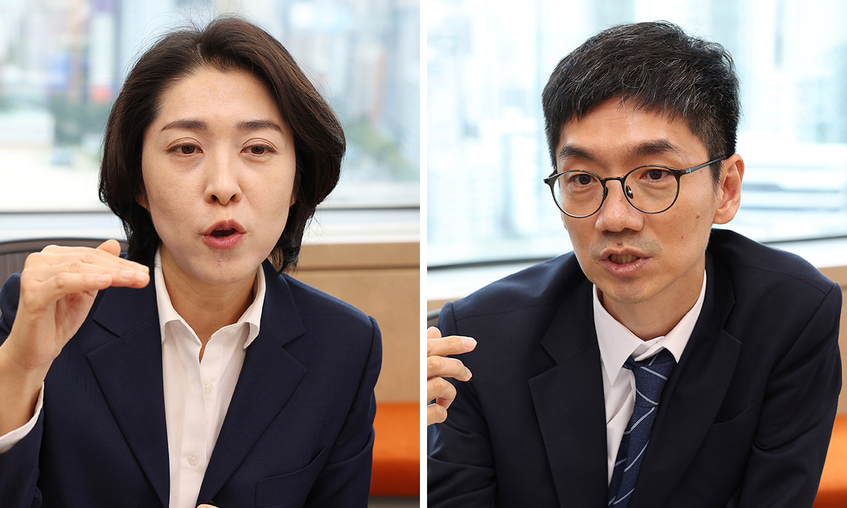 법무법인 화우 이세정(왼쪽)·고건영 변호사.